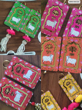 Lotus Design Shubh Labh Hanging  Set (2 x 6 inch, Set of 2), Door Hanging, Wall Hanging, Home Decor, Diwali Gift